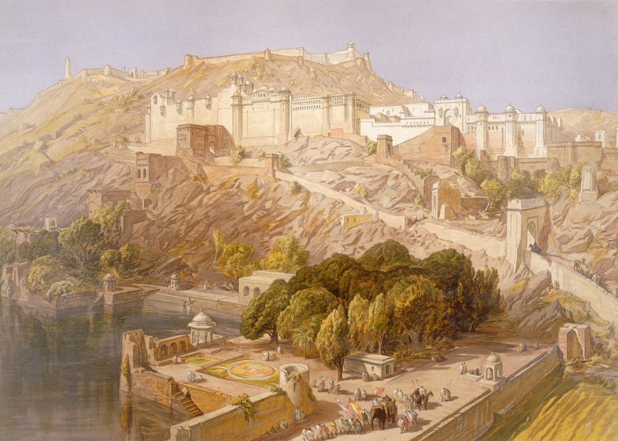Ambair, de &39;India Ancient and Modern&39;, 1867 de William Crimea Simpson