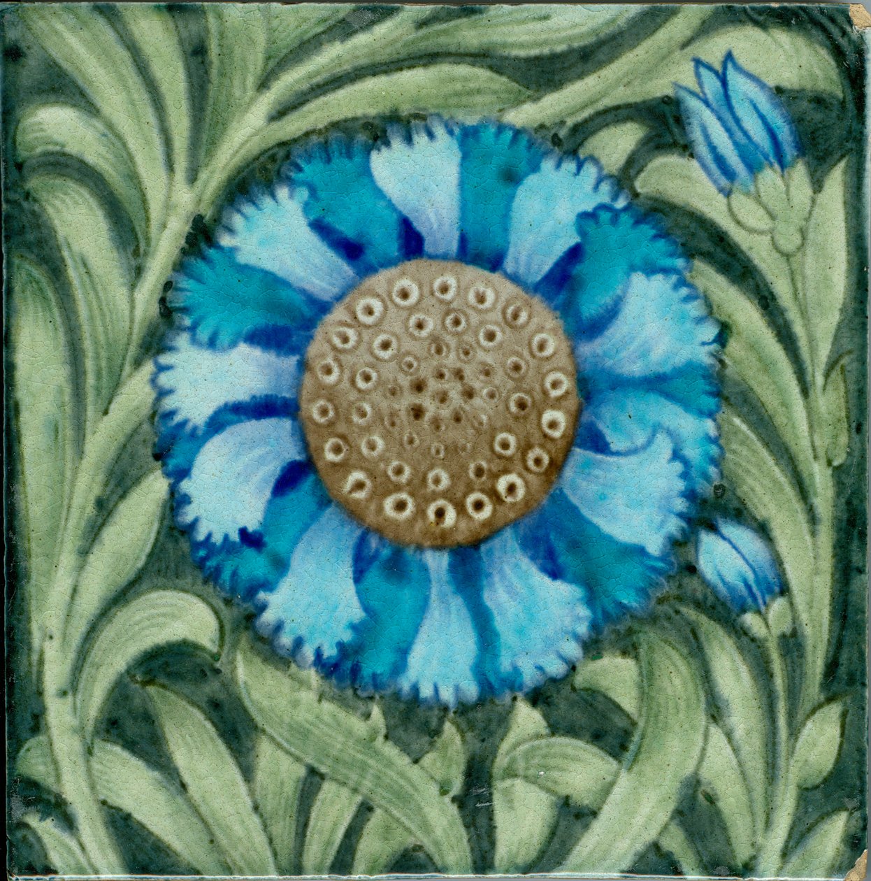 Azulejo padrão Marlborough (cerâmica) de William de Morgan
