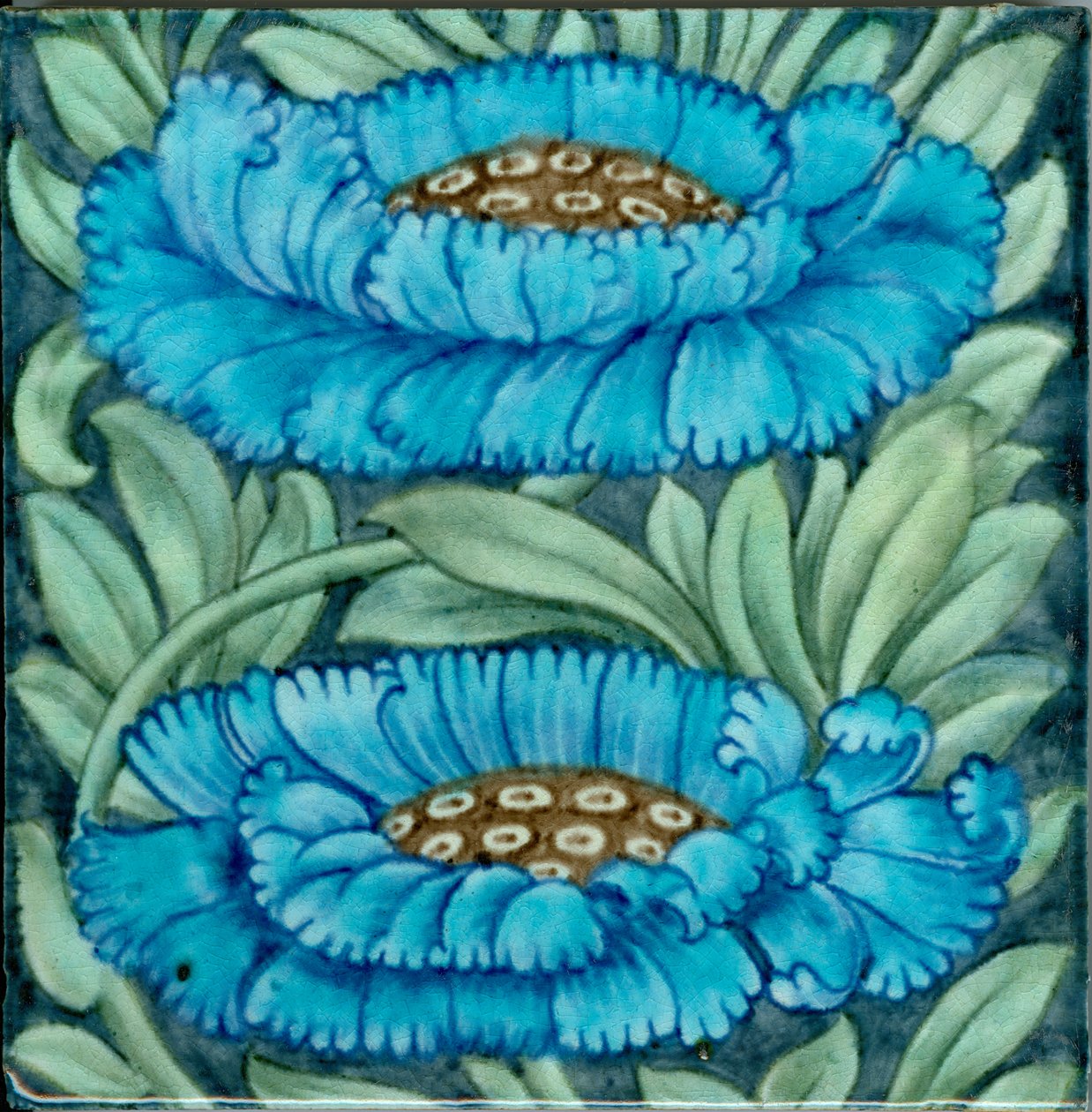 Azulejo padrão Marlborough (cerâmica) de William de Morgan