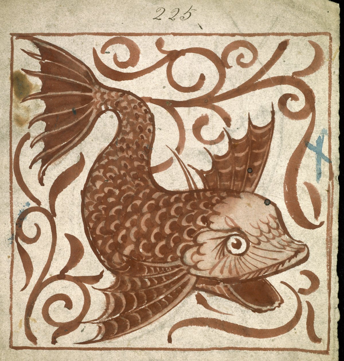 Monstro do mar de William de Morgan