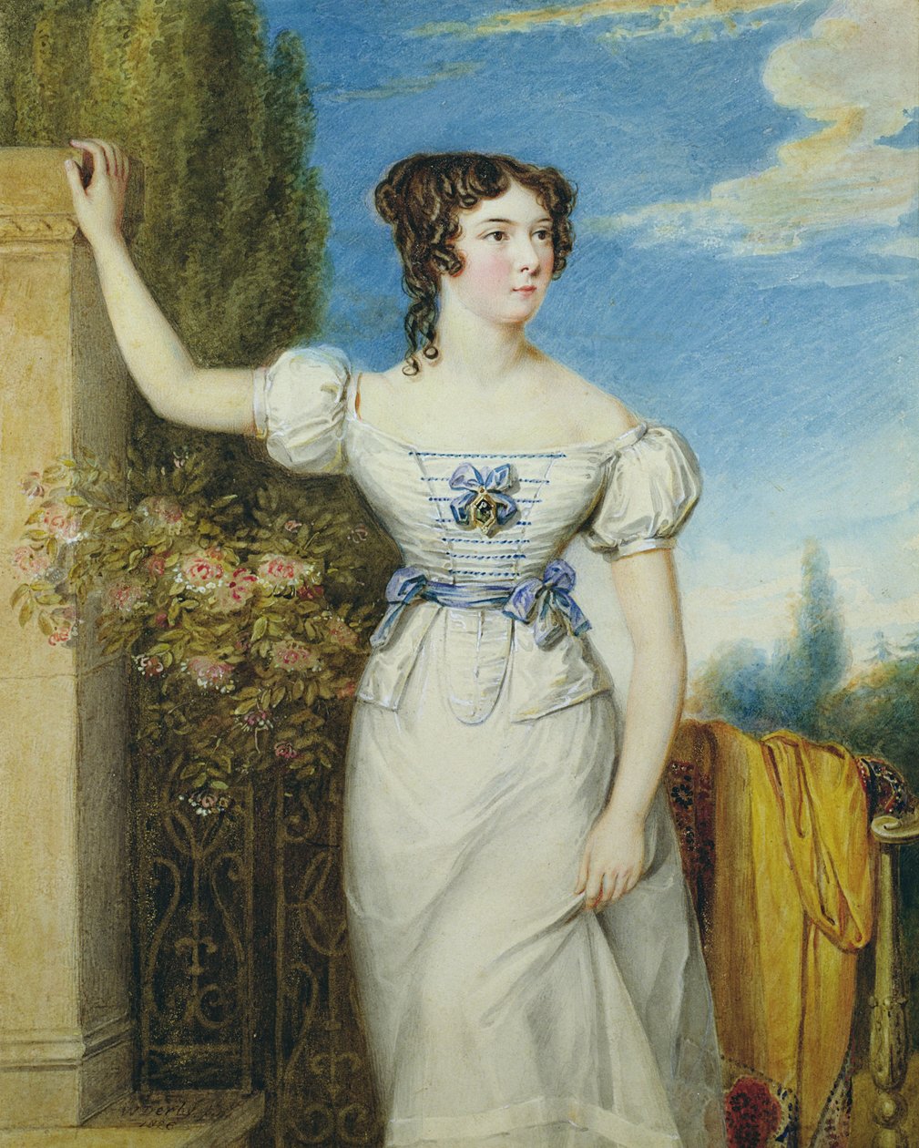 Retrato de uma jovem garota de William Derby