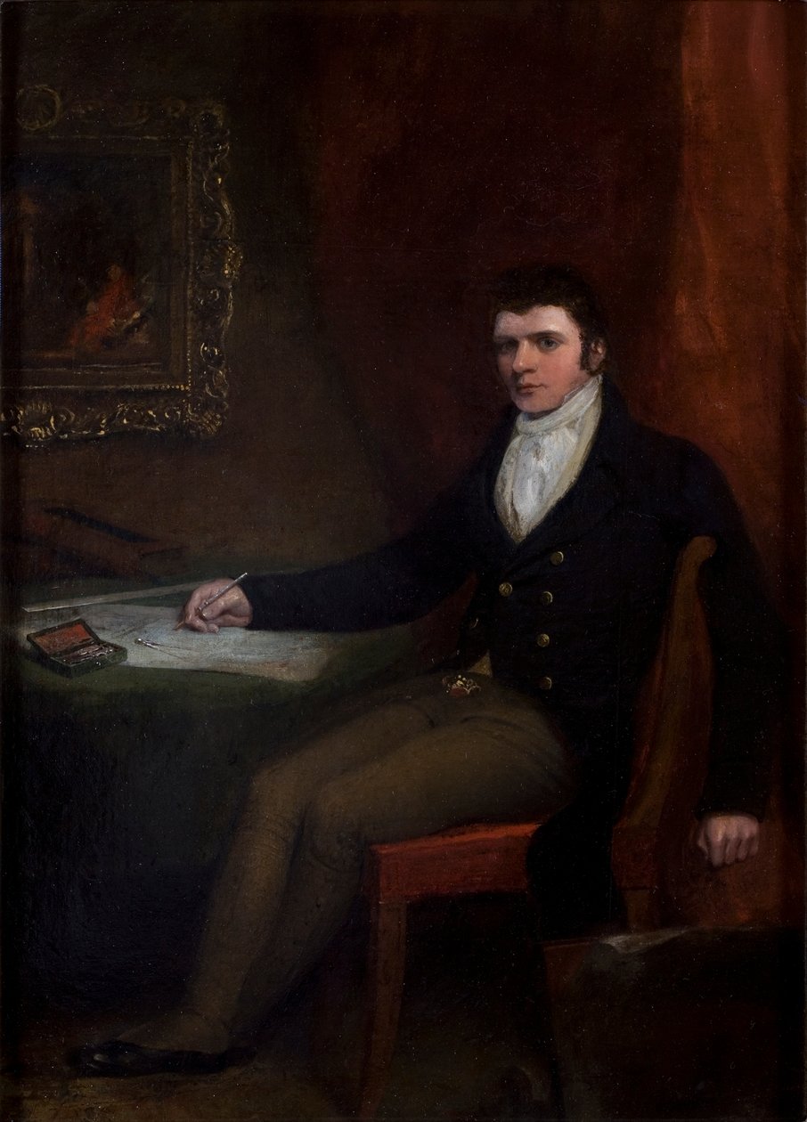 Retrato de John Dobson de William Dixon
