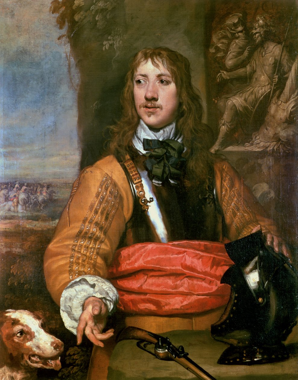 Retrato de senhor charles lucas de William Dobson