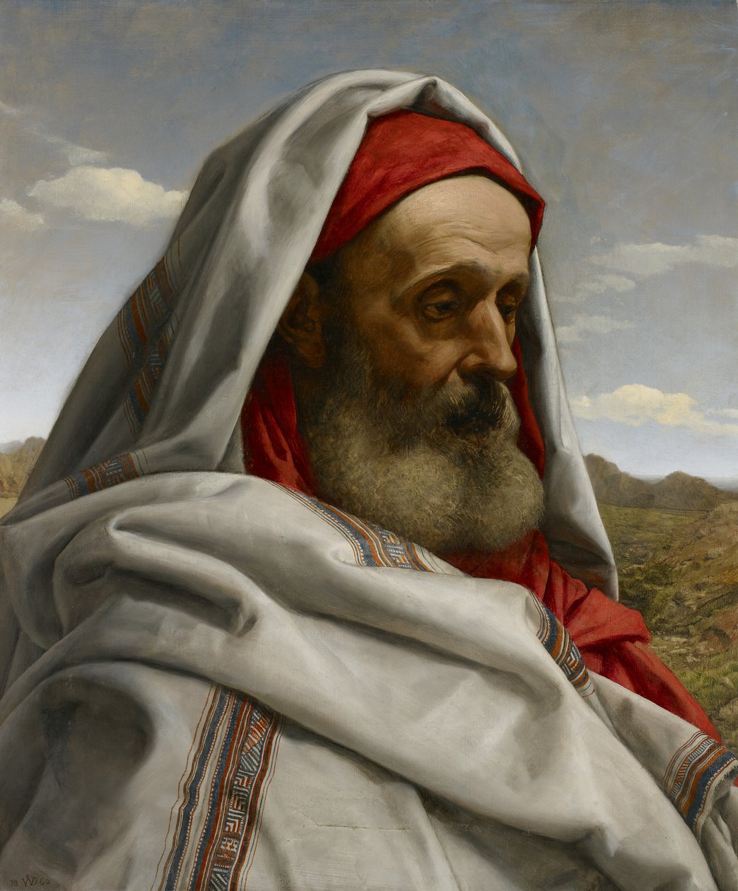 Eliezer de Damasco, 1860 de William Dyce