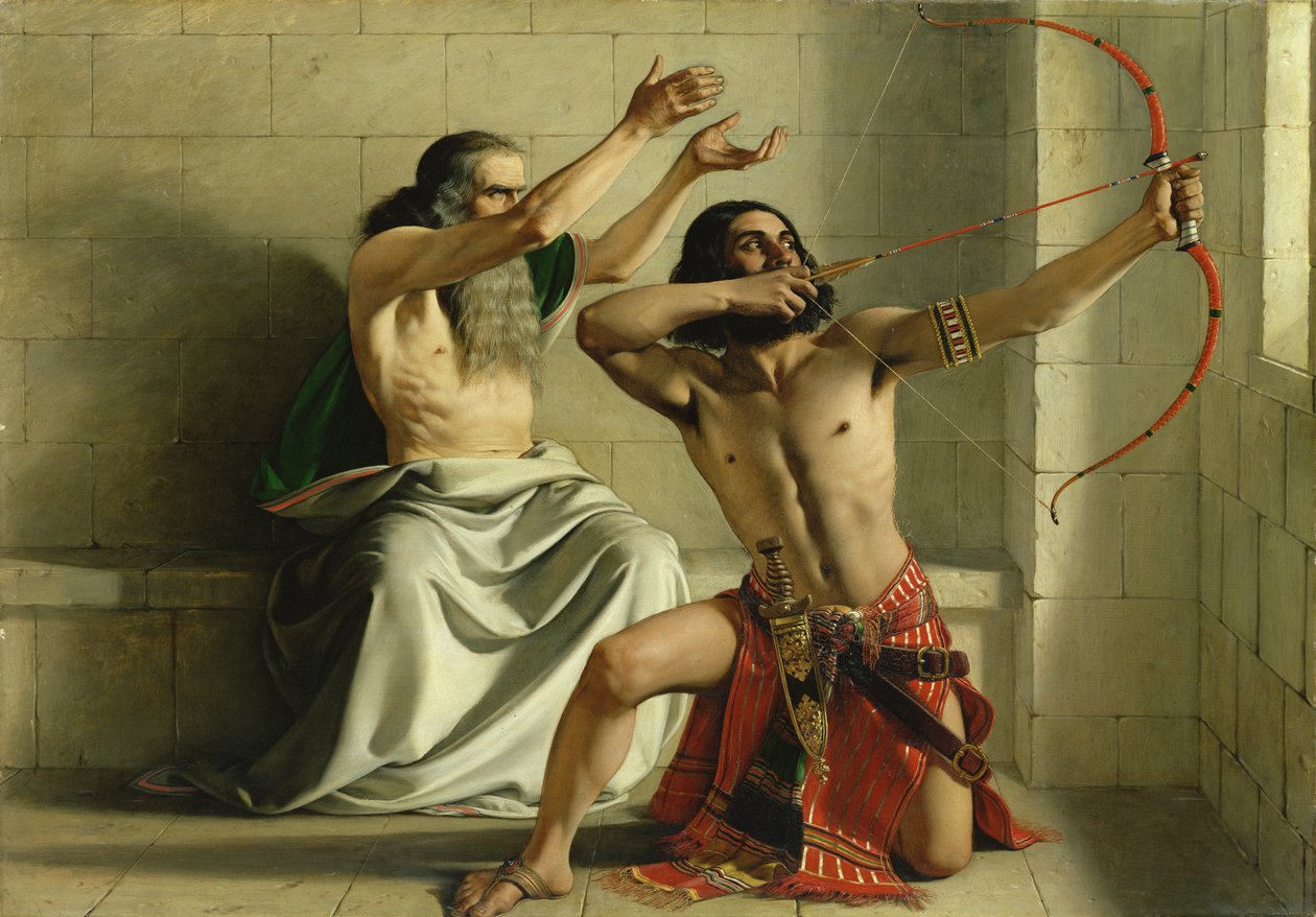 Joash Atirando na Flecha da Libertação, 1844 de William Dyce
