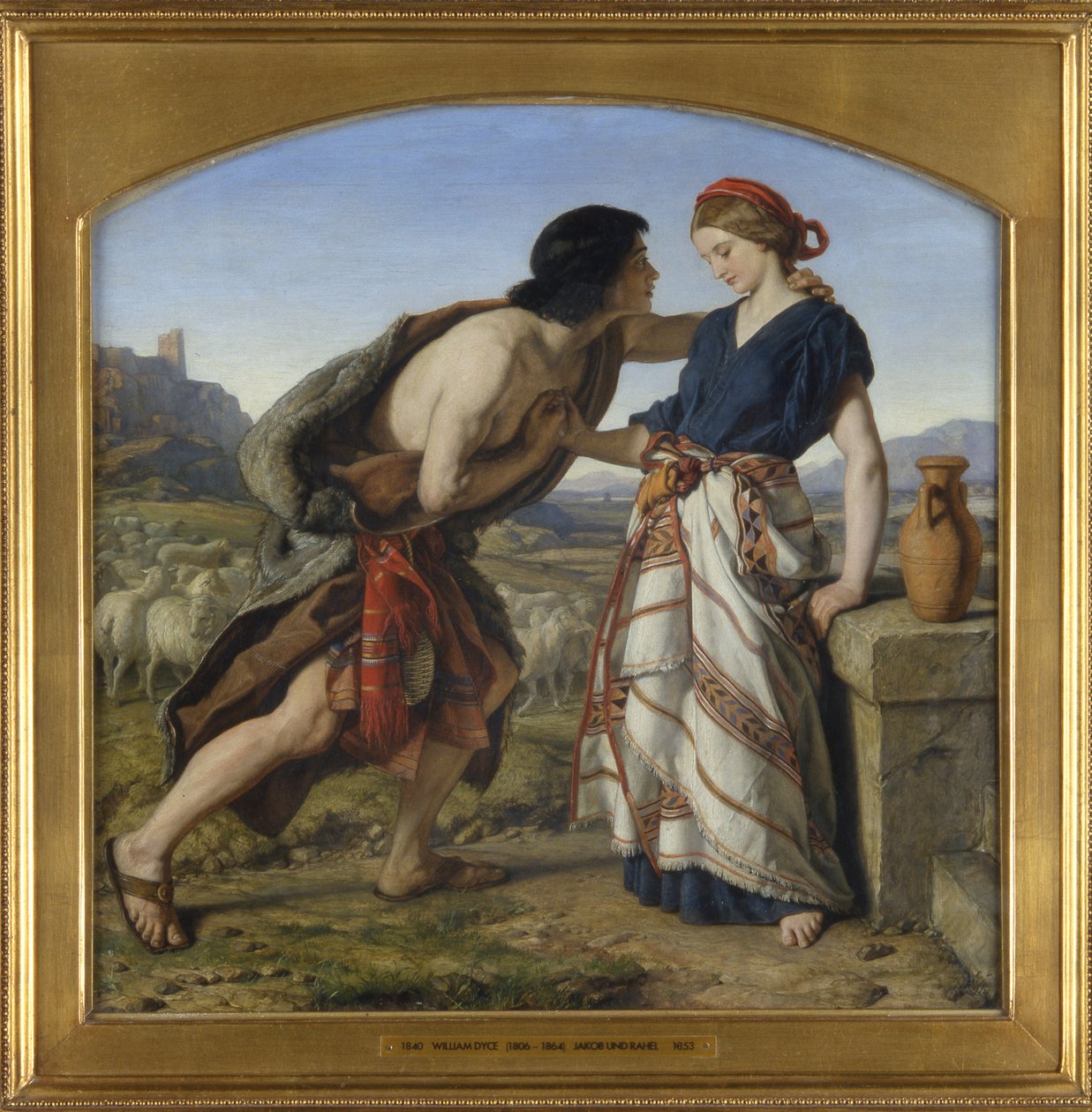 O Encontro de Jacó e Raquel, 1853 (ver 141377) de William Dyce