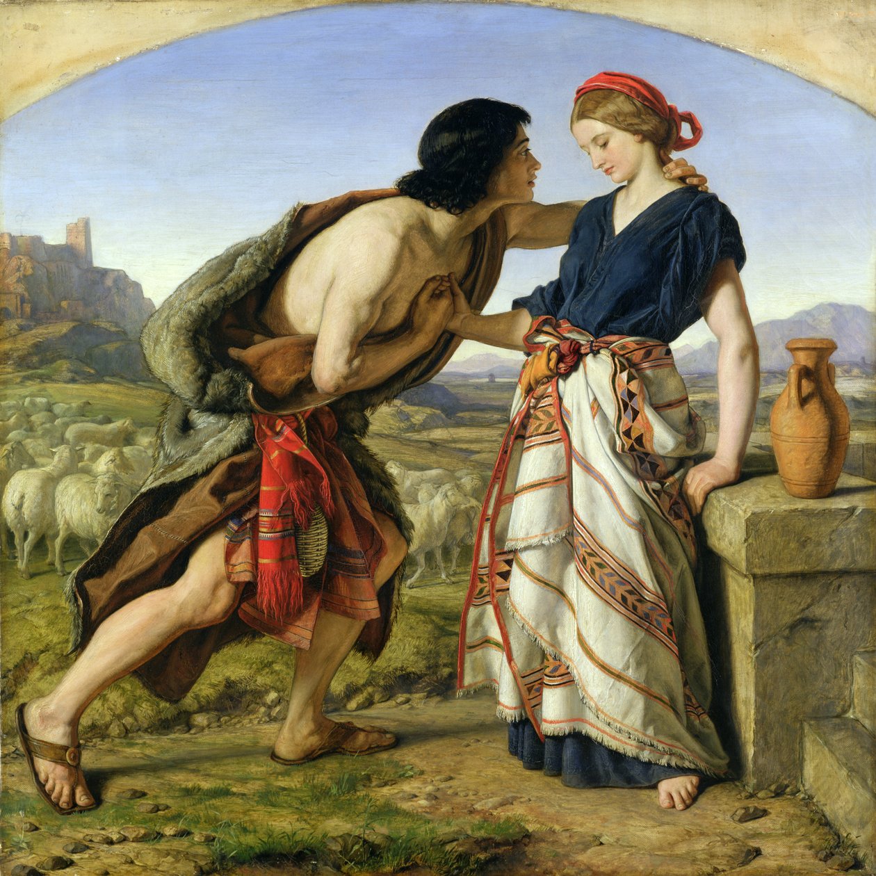 O Encontro de Jacó e Raquel, 1853 (ver 141378) de William Dyce