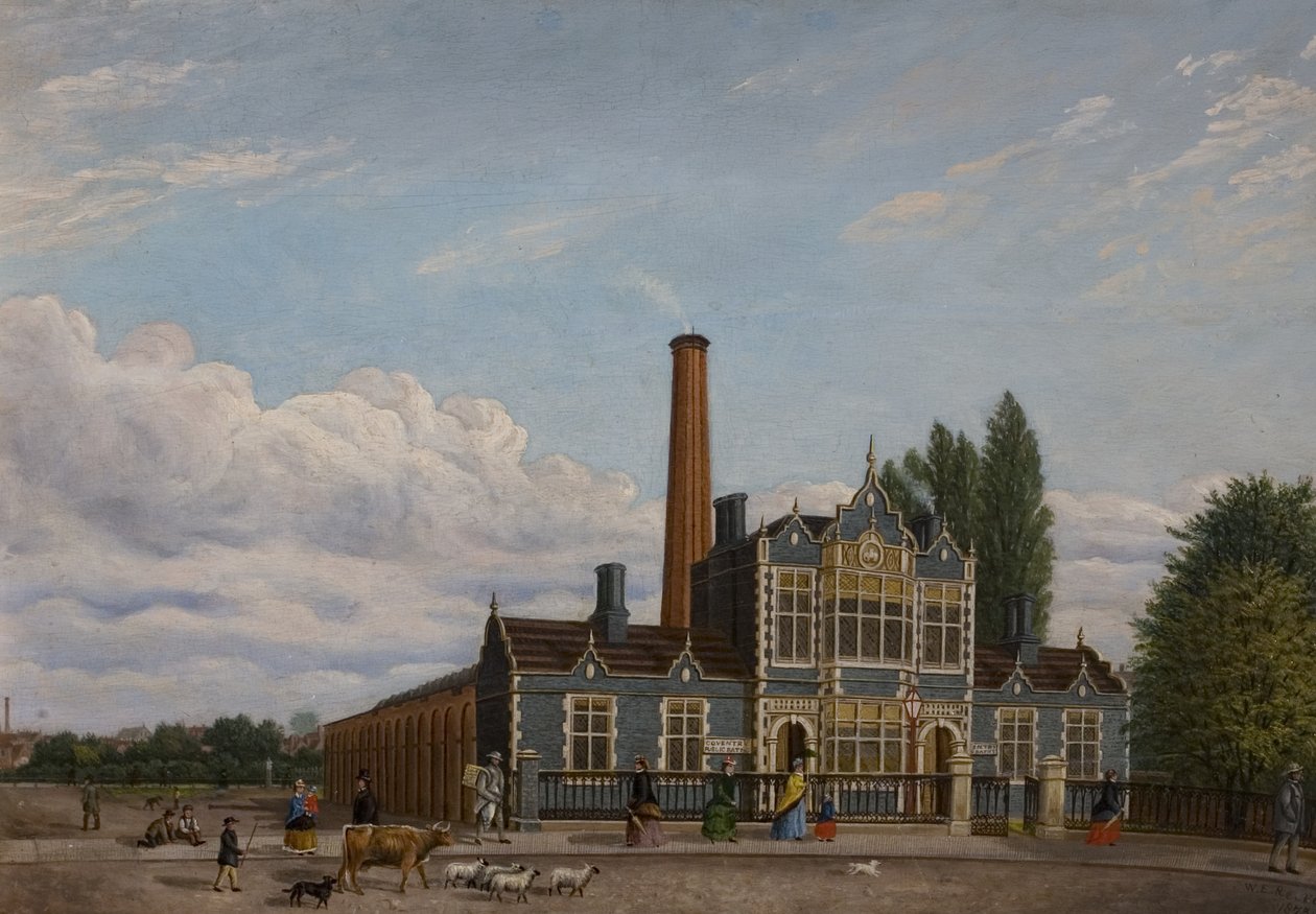 Banhos públicos de Coventry, 1873 de William Earp Reeve