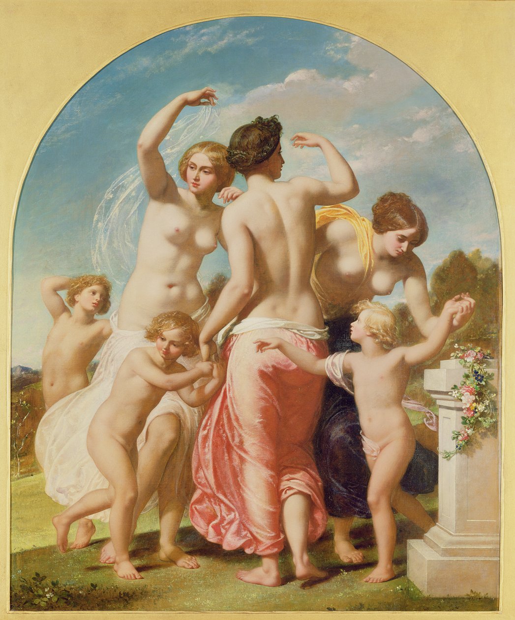 As Três Graças, 1856 de William Edward Frost