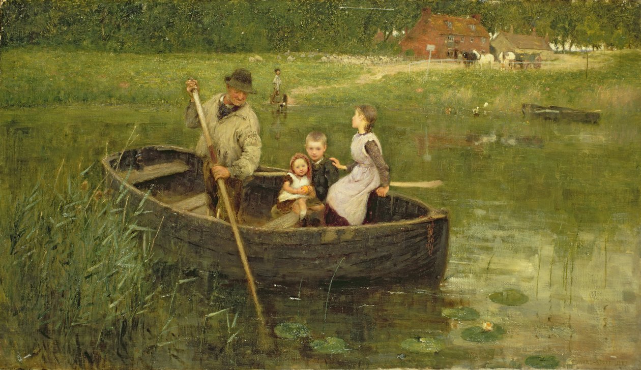 A balsa de William Edward Stott