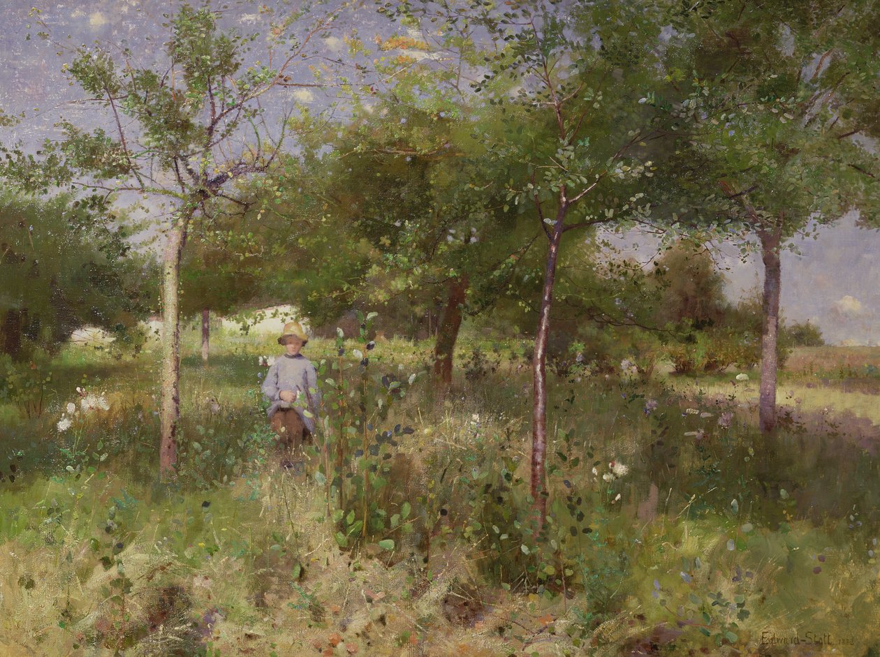 As altas gramíneas, 1883 de William Edward Stott