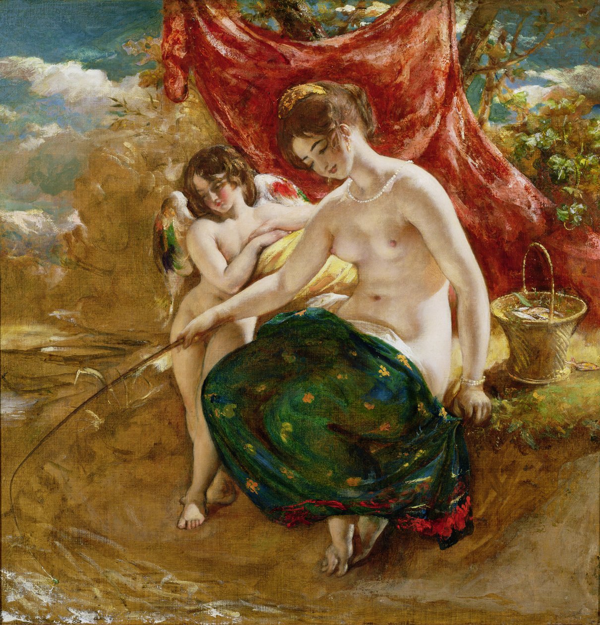 Ataque do Amor, 1831 de William Etty
