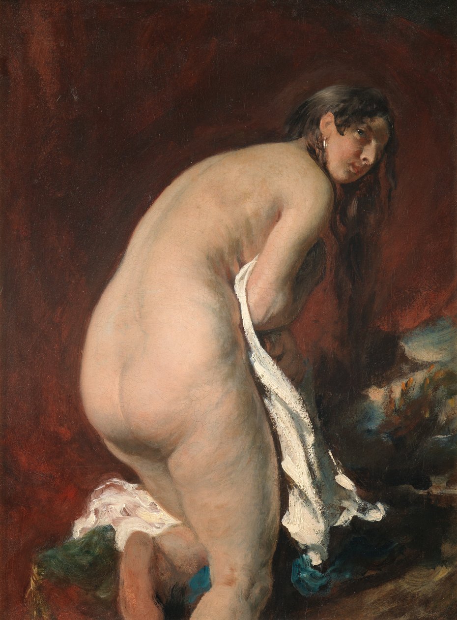 Nu por trás de William Etty