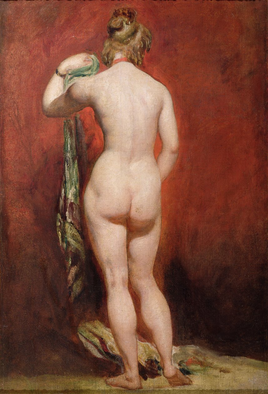 Nu feminino em pé de William Etty