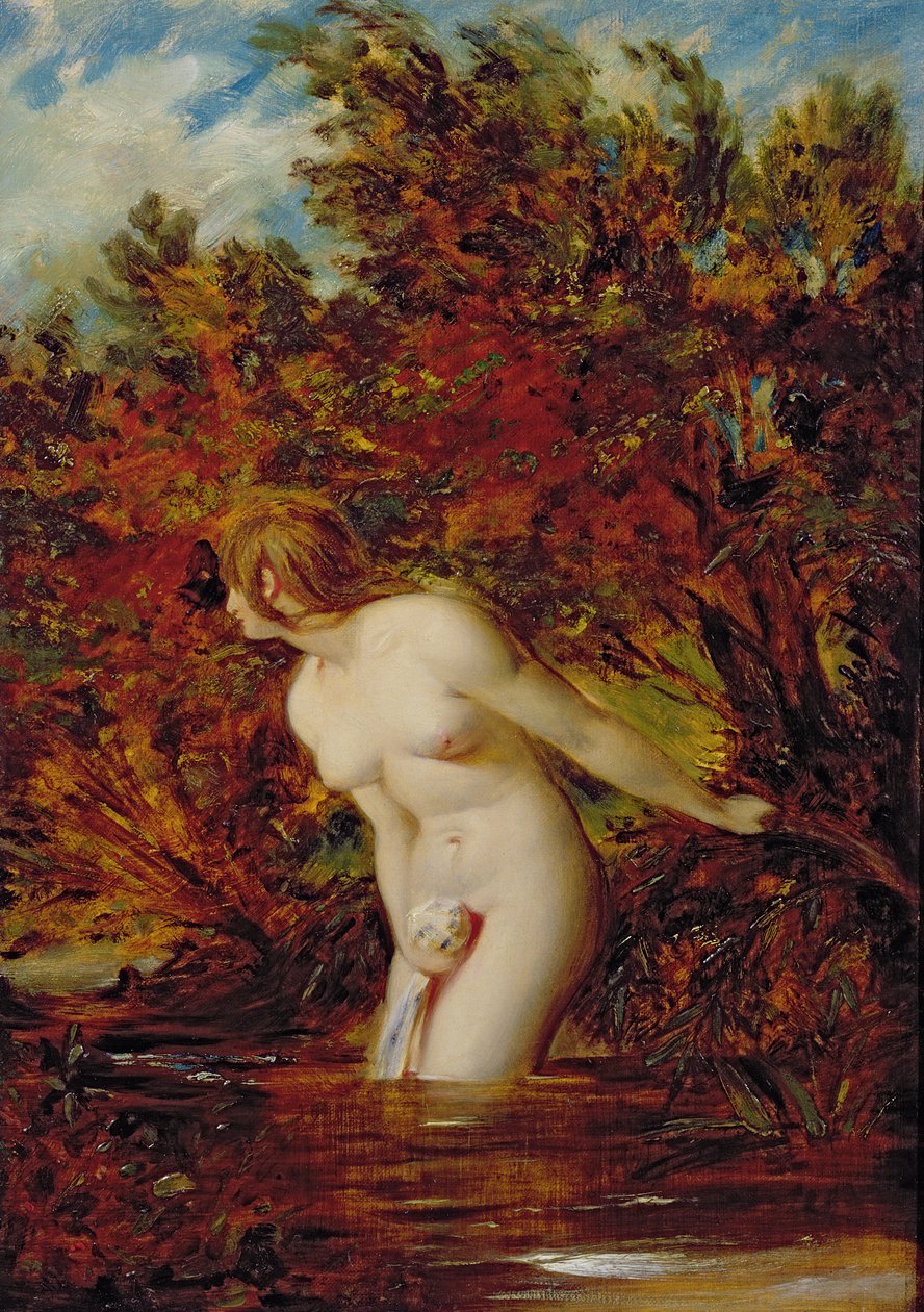 O banhista de William Etty
