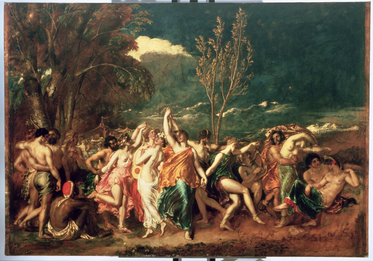 O mundo antes do dilúvio de William Etty