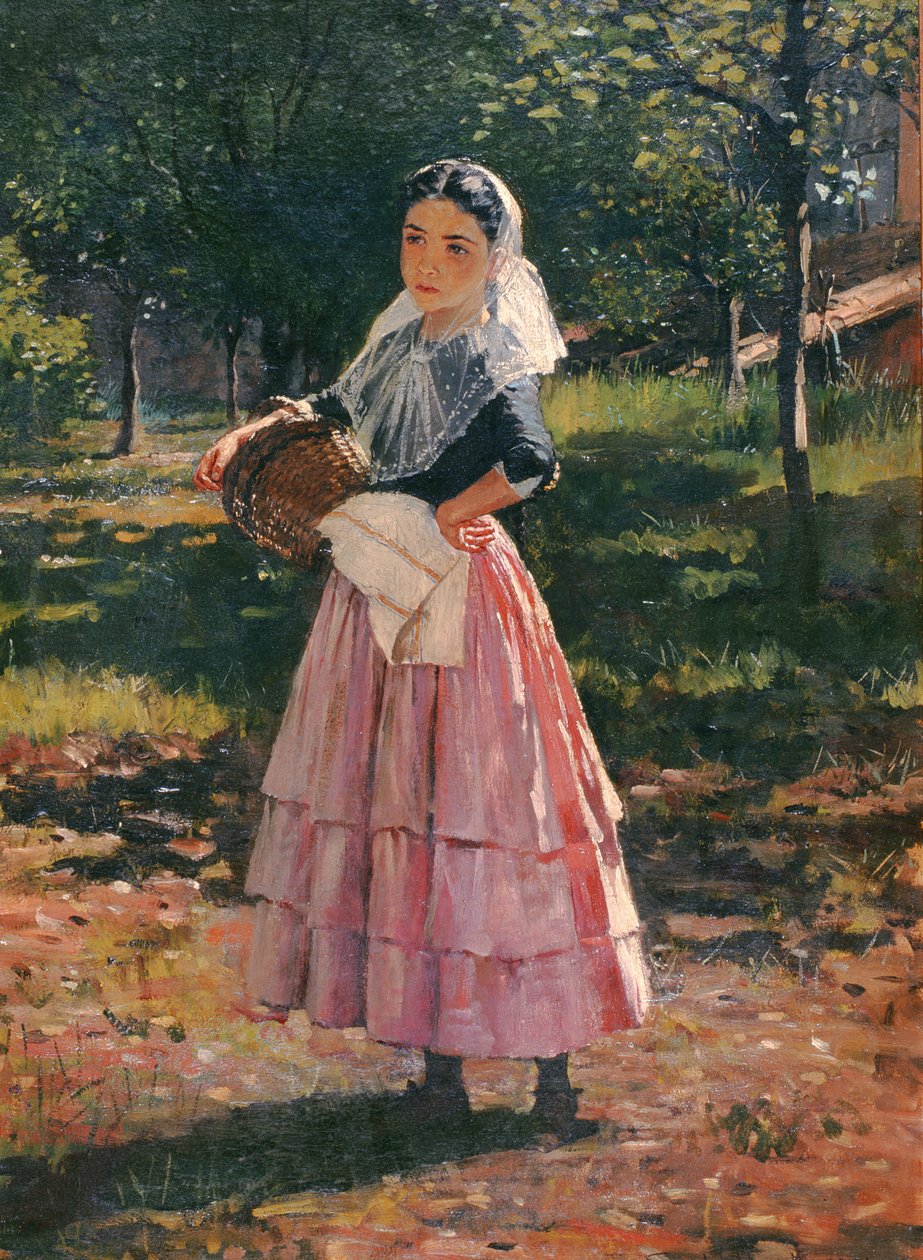 A garota espanhola, 1875 de William Ewart Lockhart