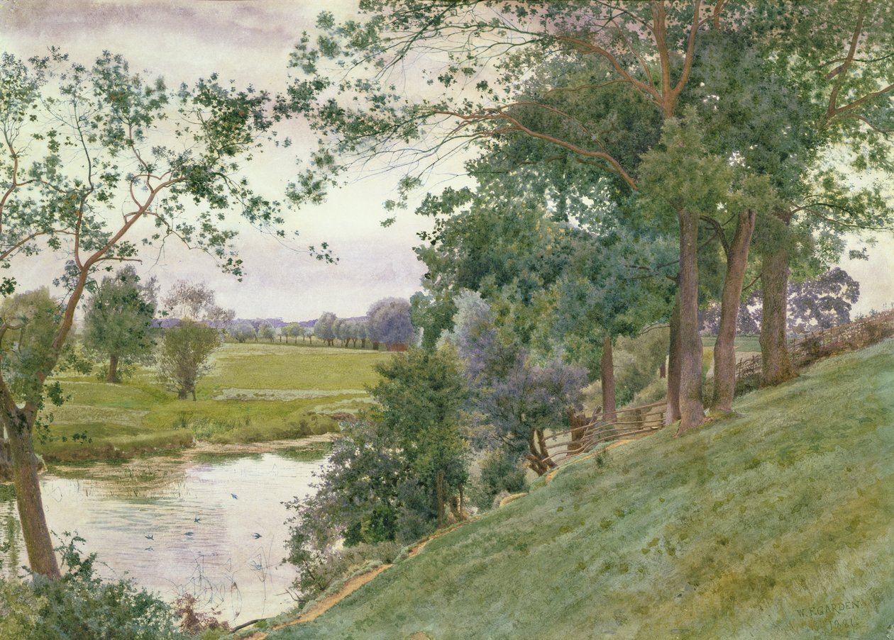 Um canto quieto de William Fraser Garden