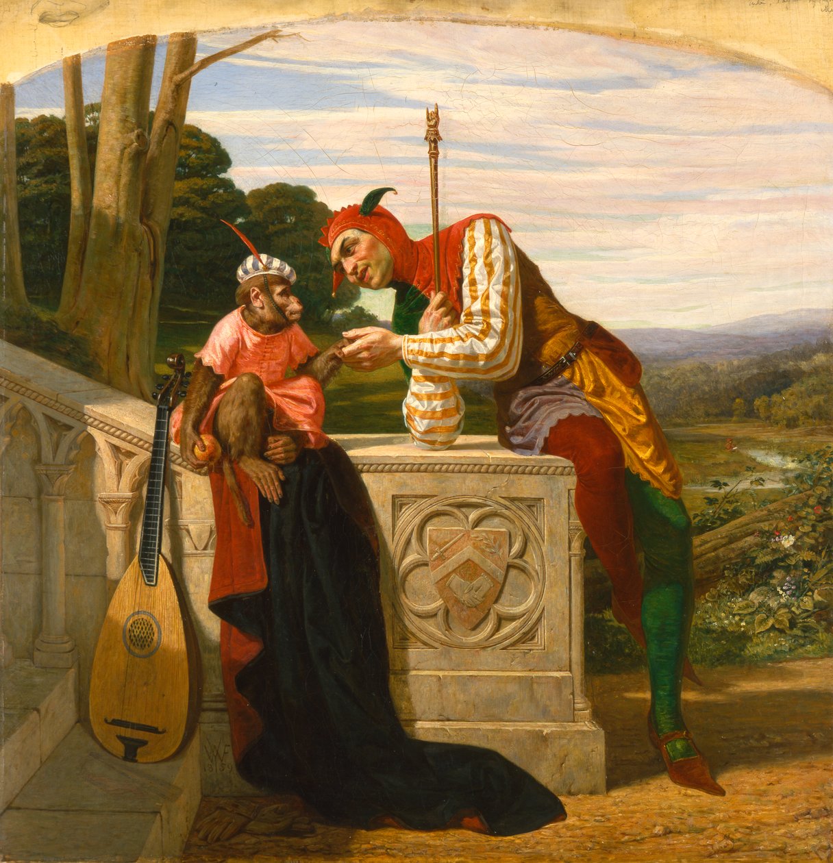 Amigos fiéis, 1859 de William Frederick Yeames