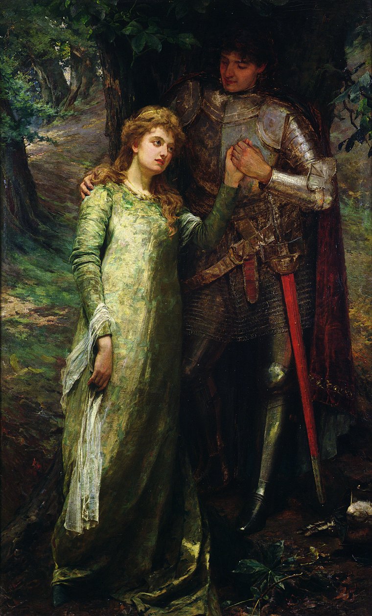 Um cavaleiro e sua dama de William G. Mackenzie