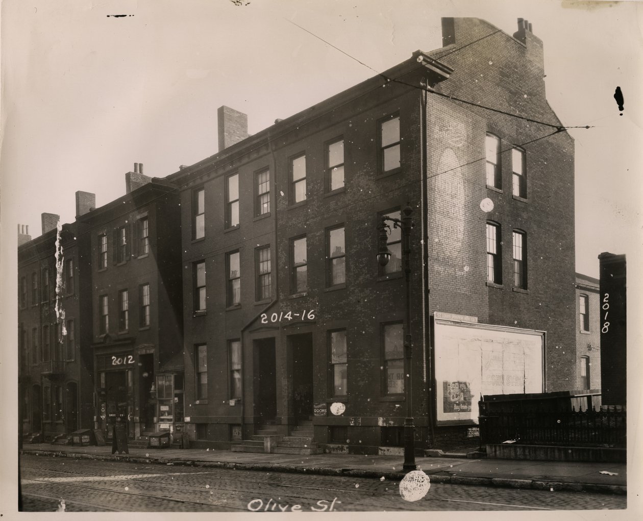 Catlin, Daniel. Residência. 2016 Olive Street. Exterior de William G. Swekosky