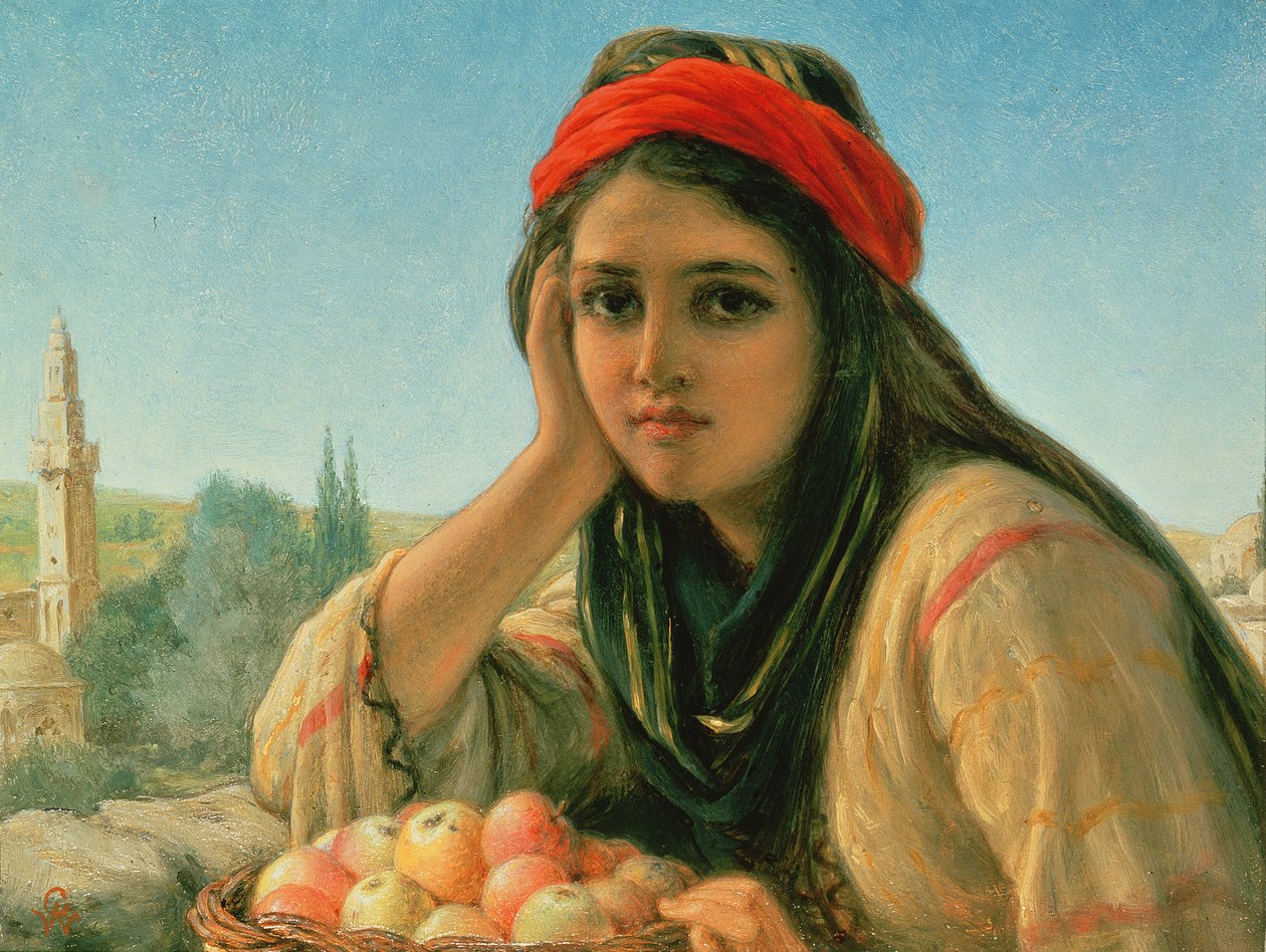 Vendedor de frutas sírio de William Gale