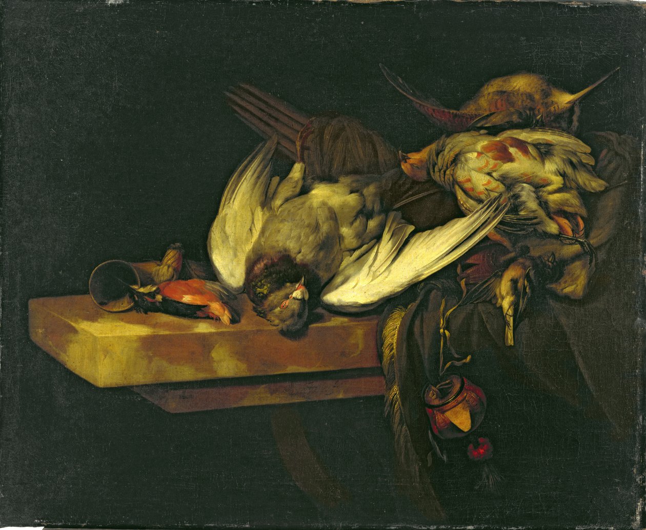 Ainda vida, 1663 de William Gowe Ferguson