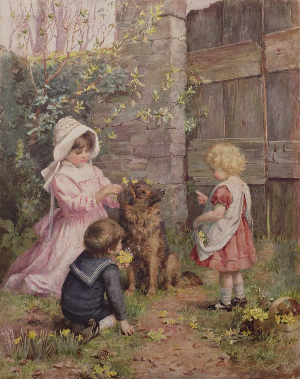 O aniversário dos Collies de William Gunning King