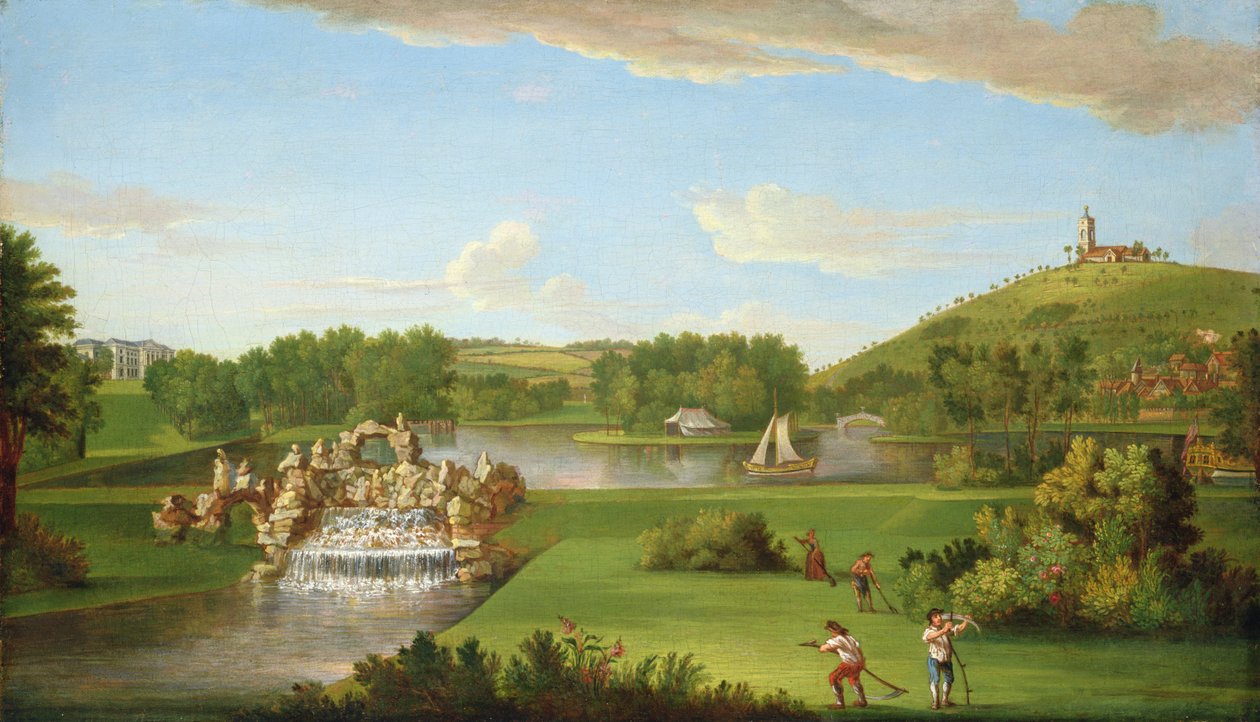 Uma visão de West Wycombe de William Hannan