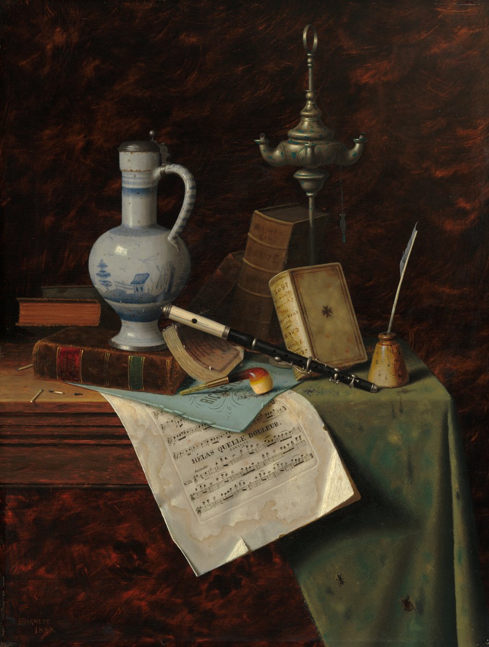 Minhas gemas de William Michael Harnett