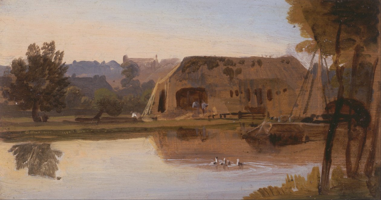 Na Kennet, Reading de William Havell