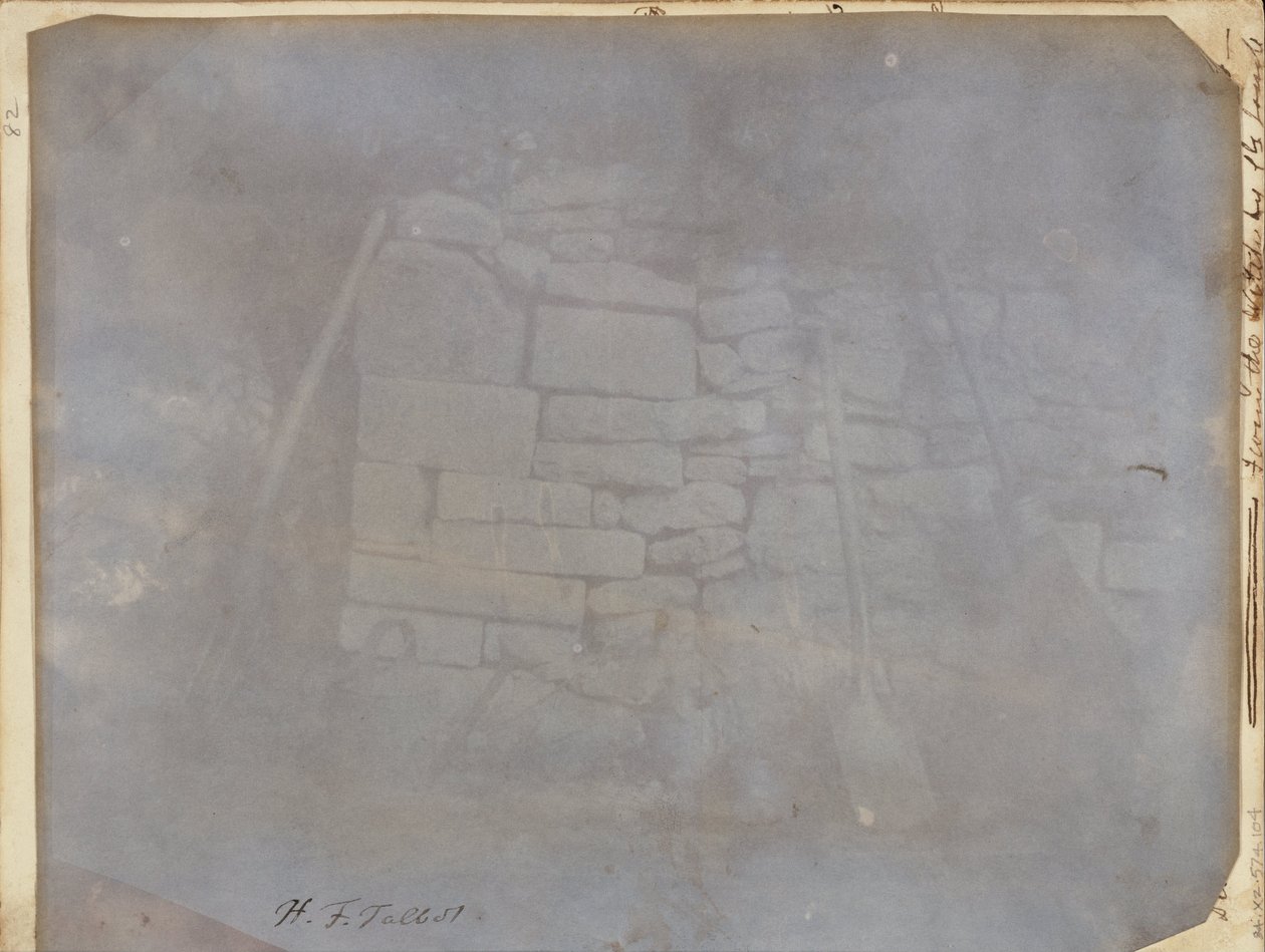 (Parede em Melão, Abadia de Lacock) de William Henry Fox Talbot