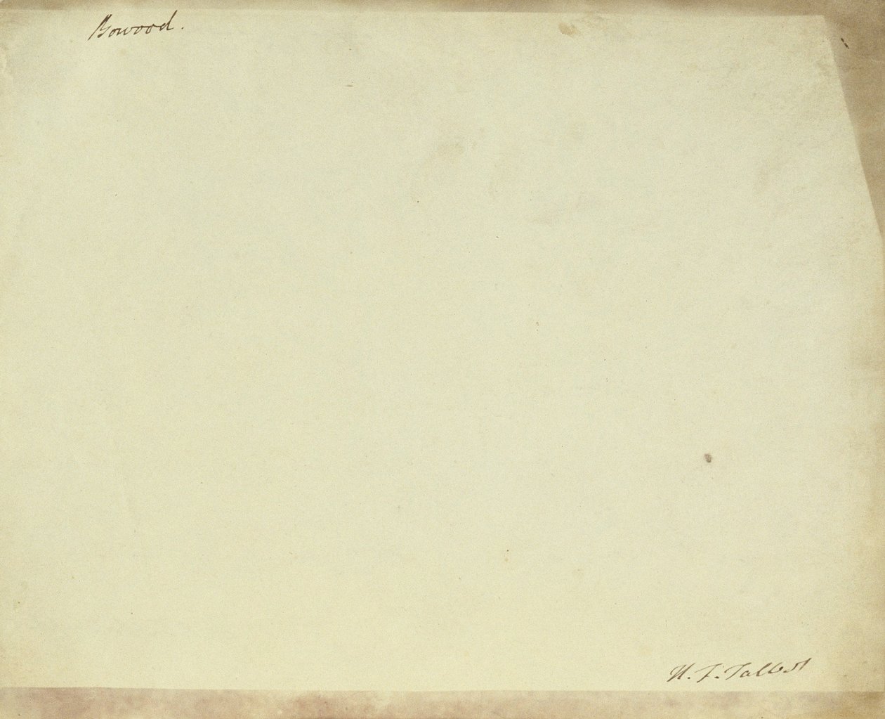 Bowood de William Henry Fox Talbot