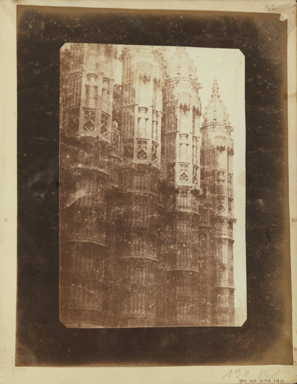 Capela de Henry VIII, Abadia de Westminster, Londres. de William Henry Fox Talbot