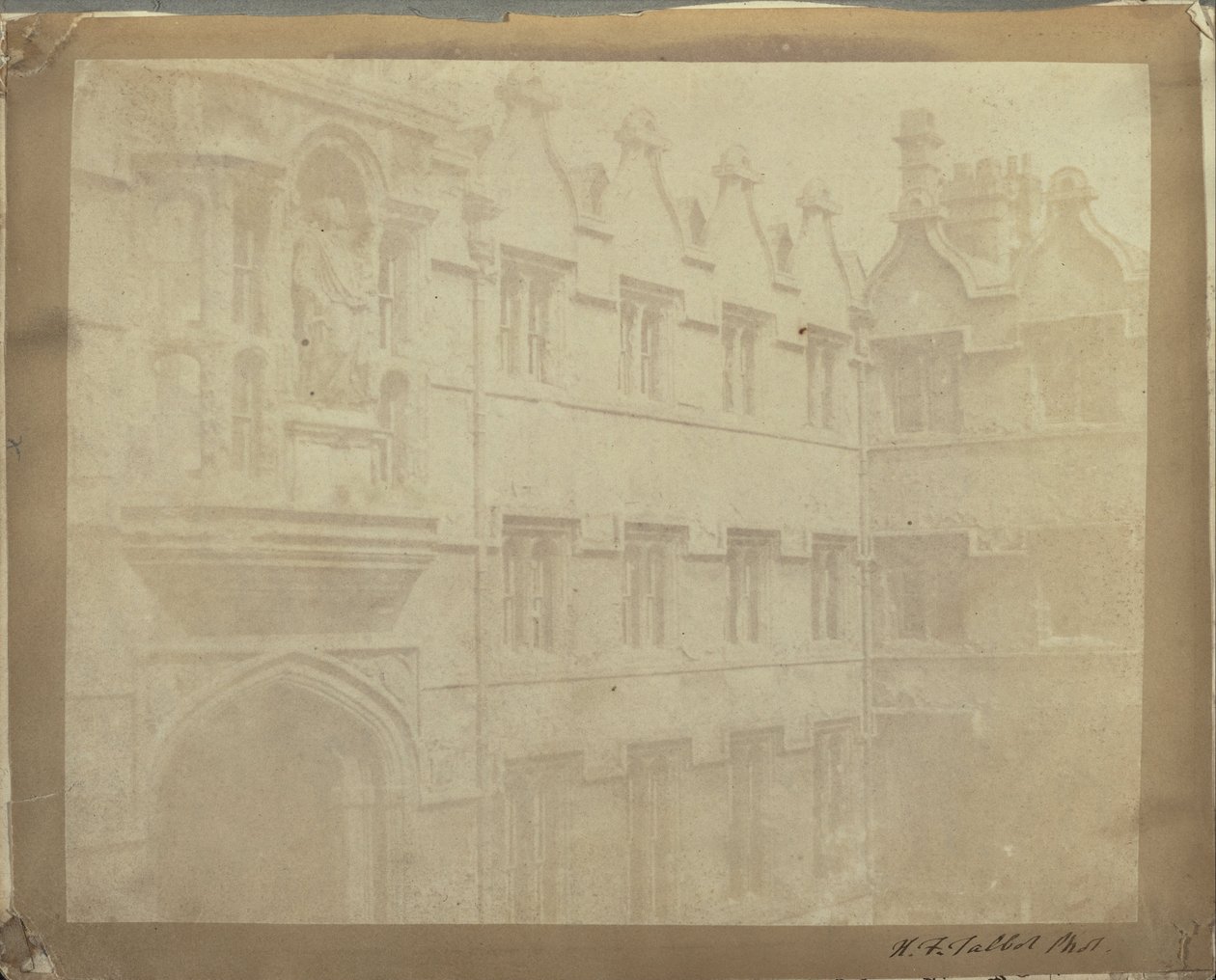 O Quadrilátero Radcliffe, University College, Oxford. de William Henry Fox Talbot