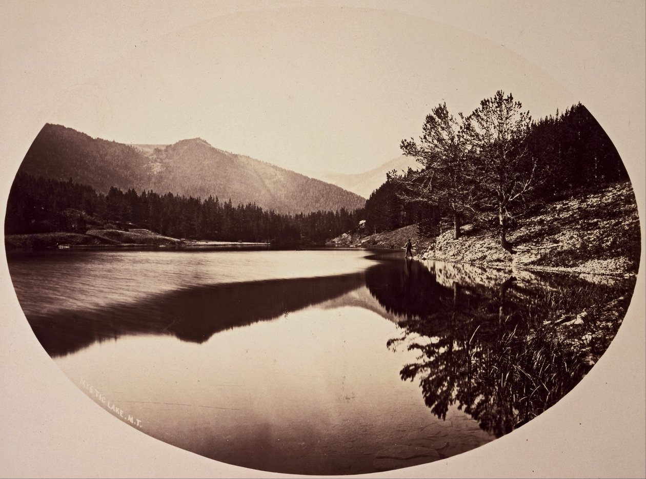 Lago místico. de William Henry Jackson