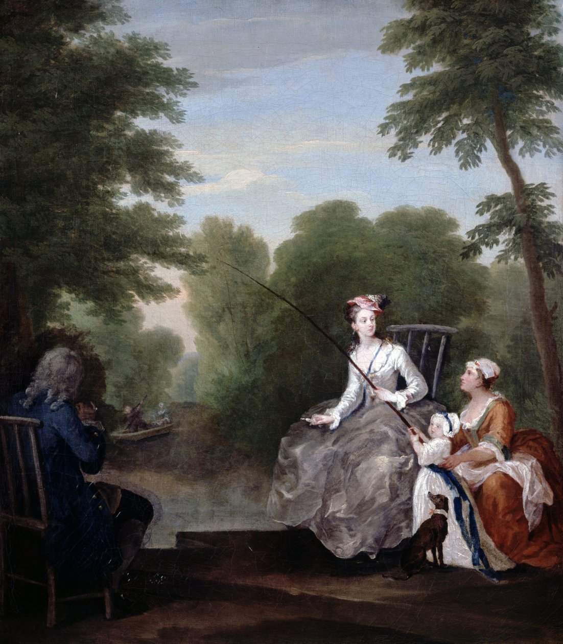 Uma parte de pesca de William Hogarth