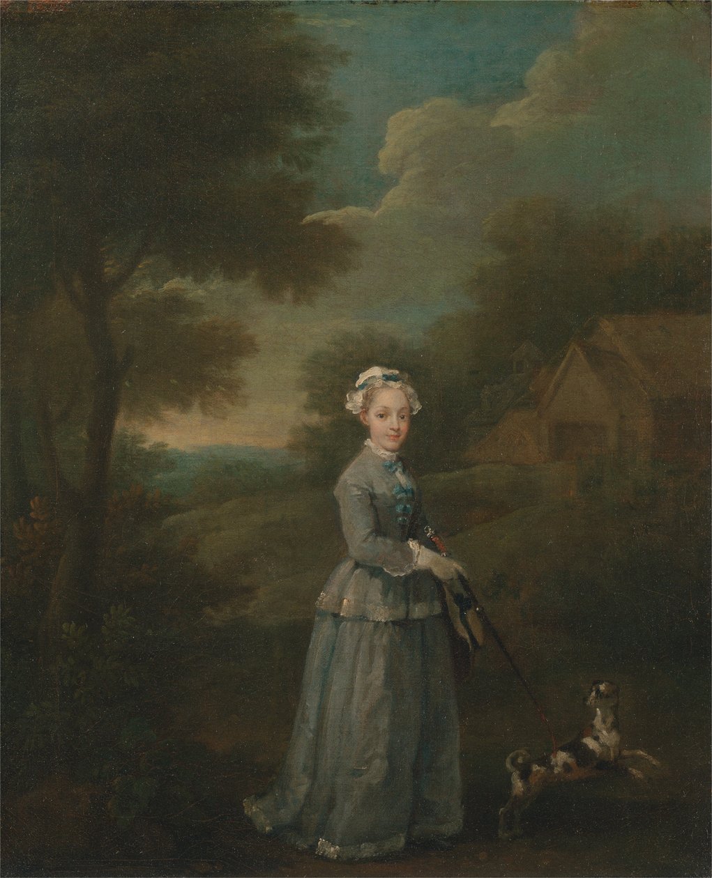 Miss Wood de William Hogarth