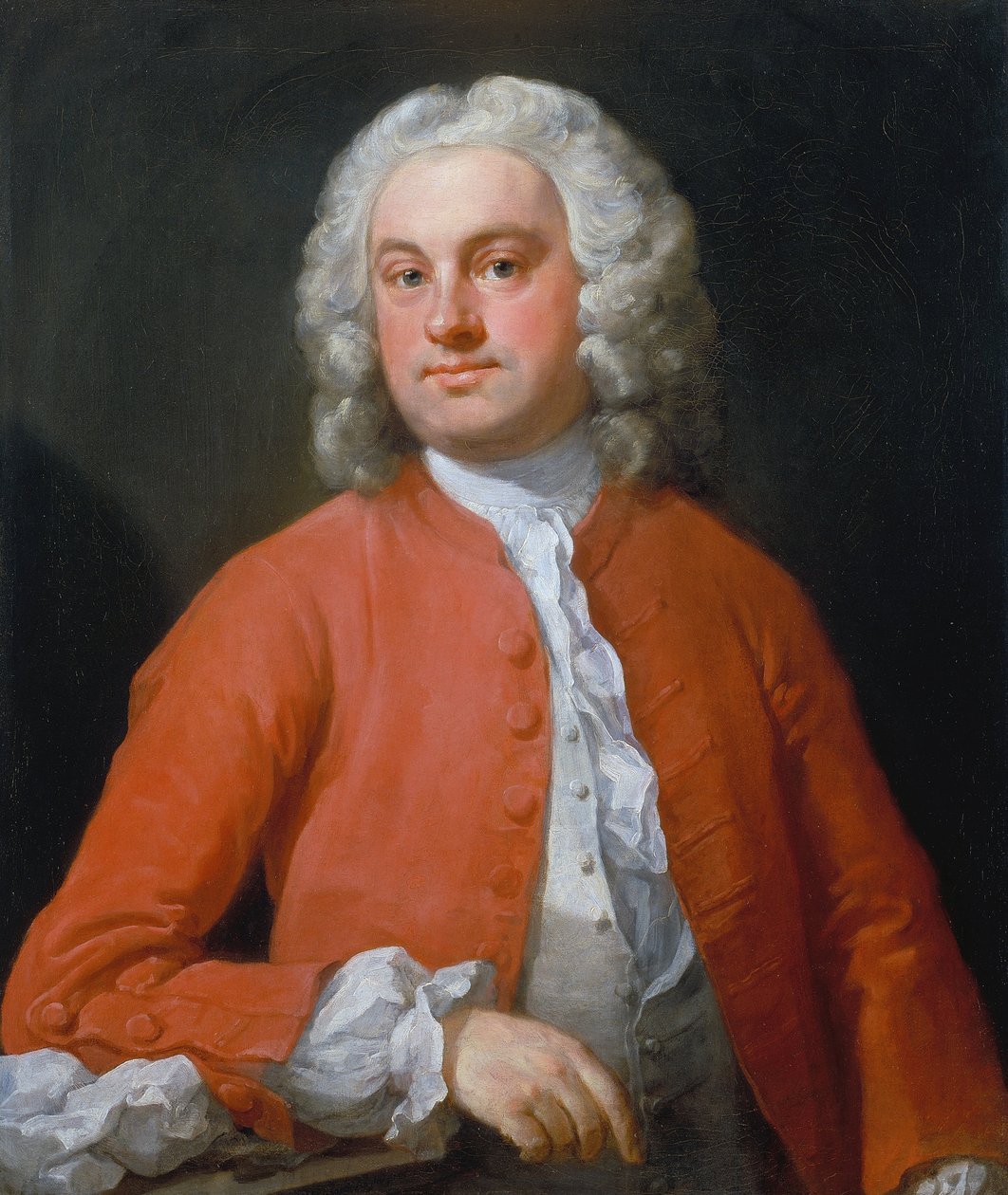 Retrato de um homem de William Hogarth
