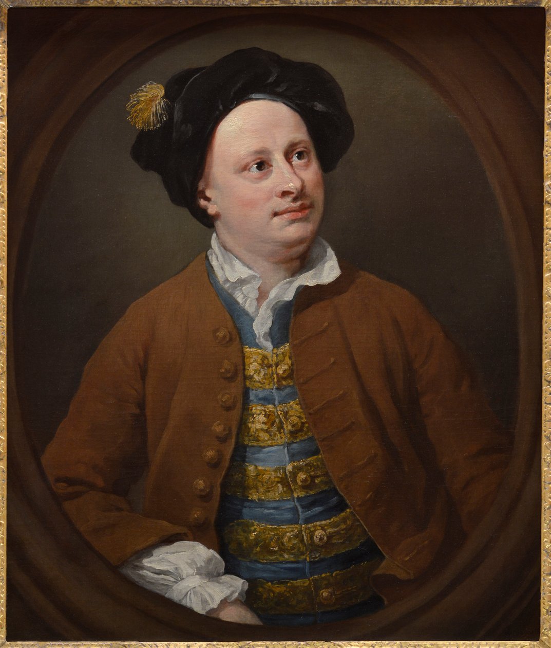 Richard James do Middle Temple, c.1744 de William Hogarth