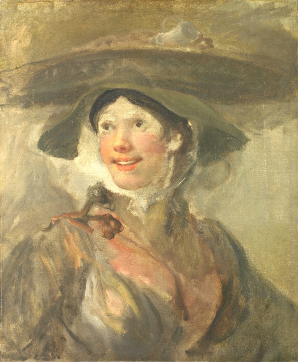 A garota de camarão de William Hogarth