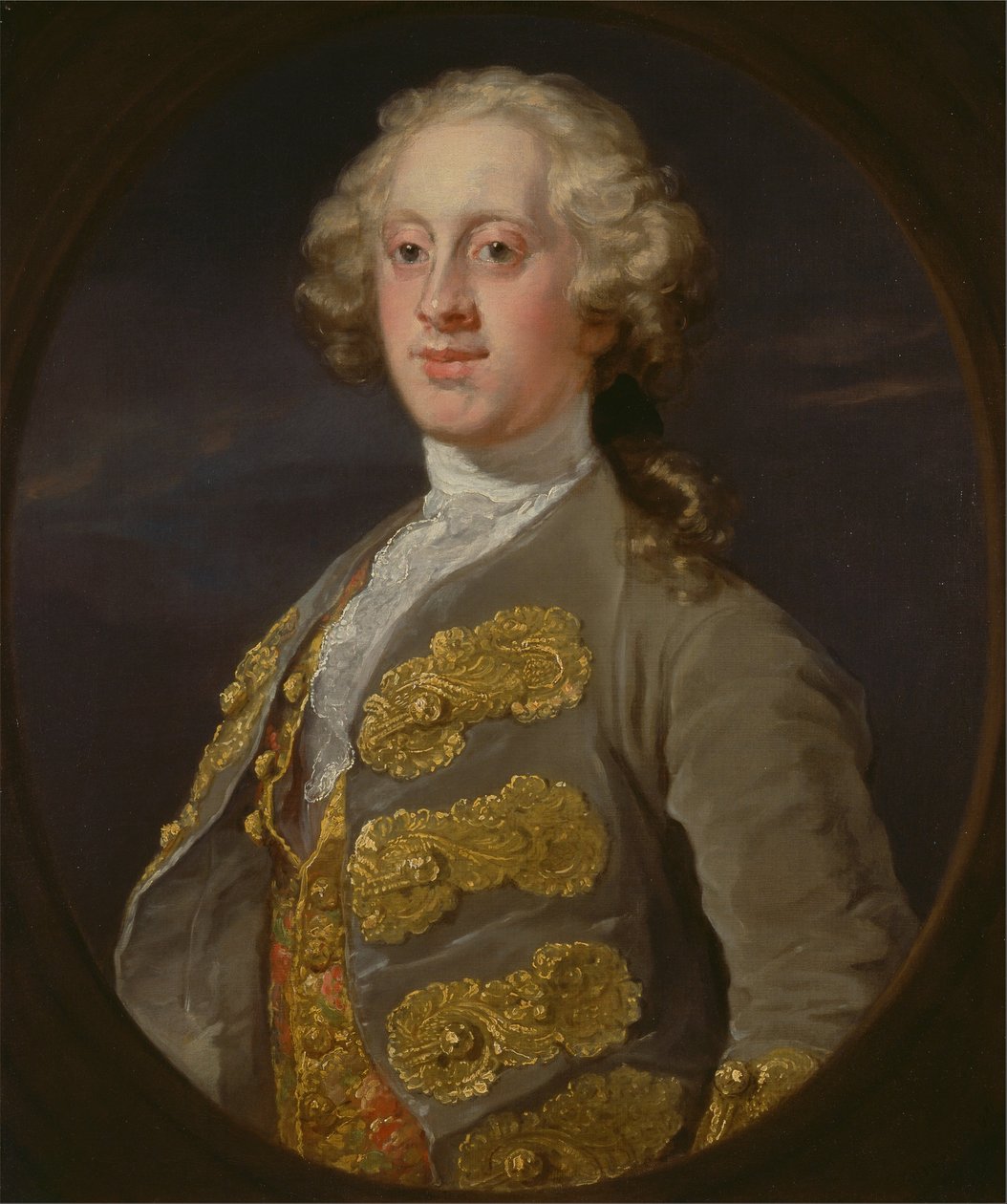 William Cavendish, Marquês de Hartington, 4º Duque de Devonshire de William Hogarth
