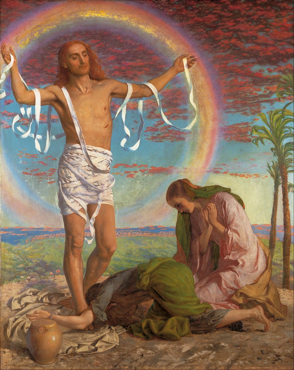 Cristo e as duas marias de William Holman Hunt