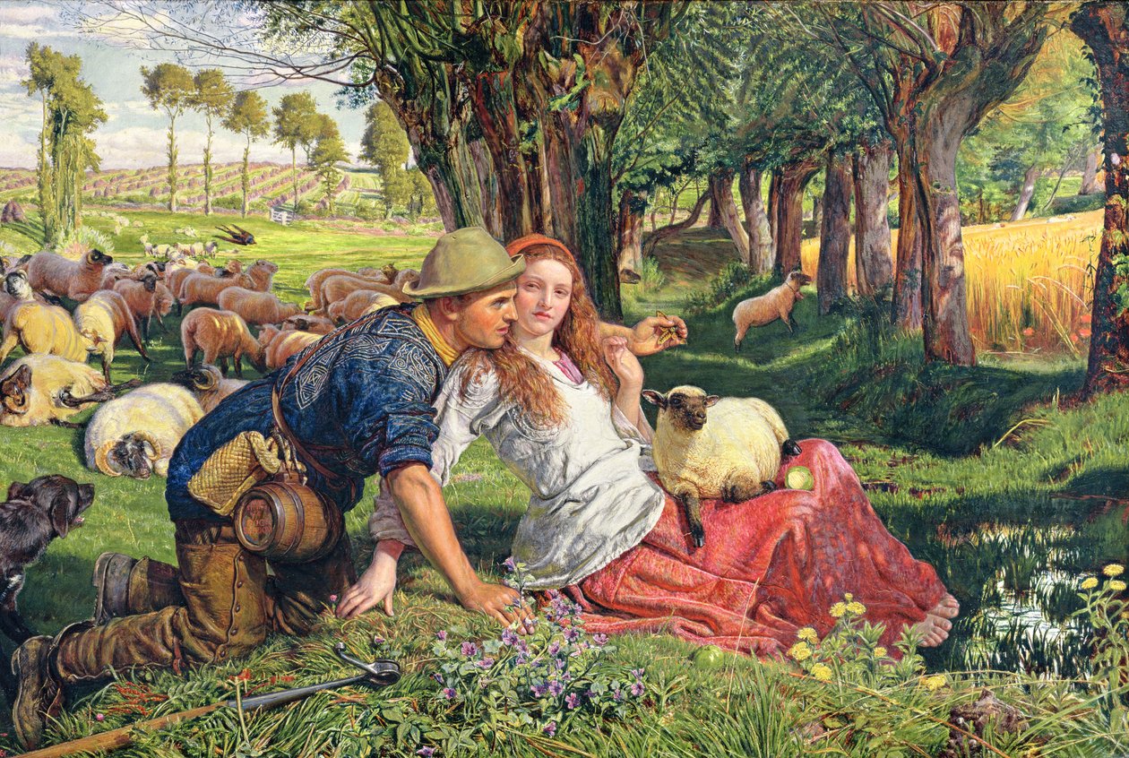 O pastor de mercenários de William Holman Hunt