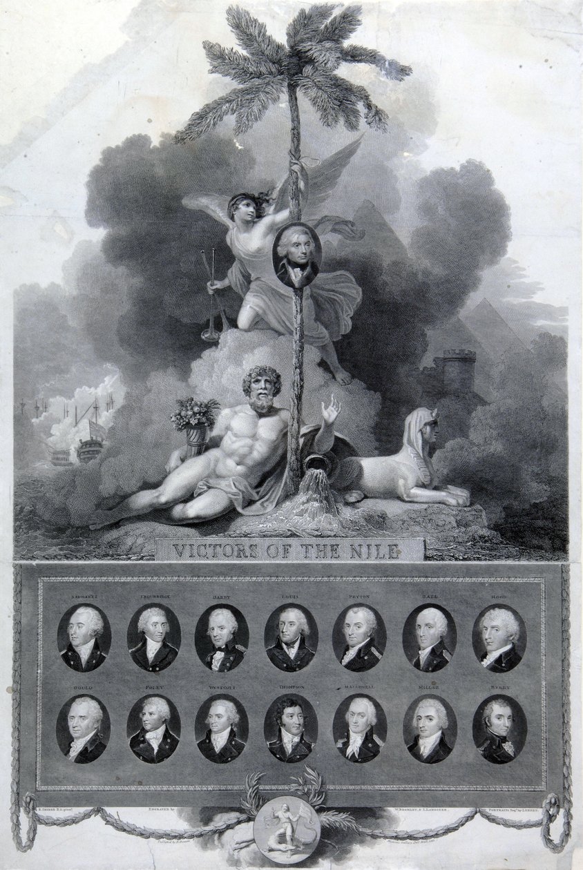 Vencedores do Nilo, 1803 de William I Bromley