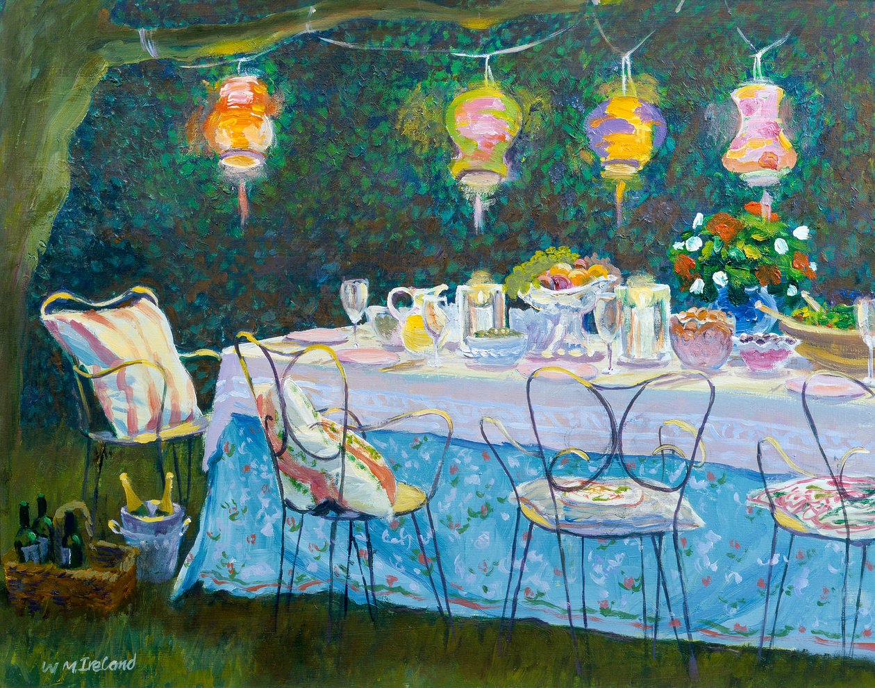 Ao fresco de William Ireland