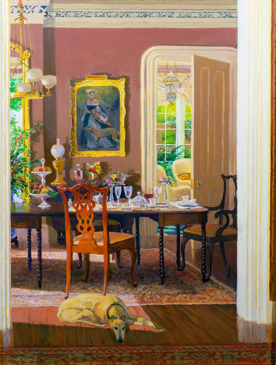 Sala de jantar (estilo vitoriano) de William Ireland