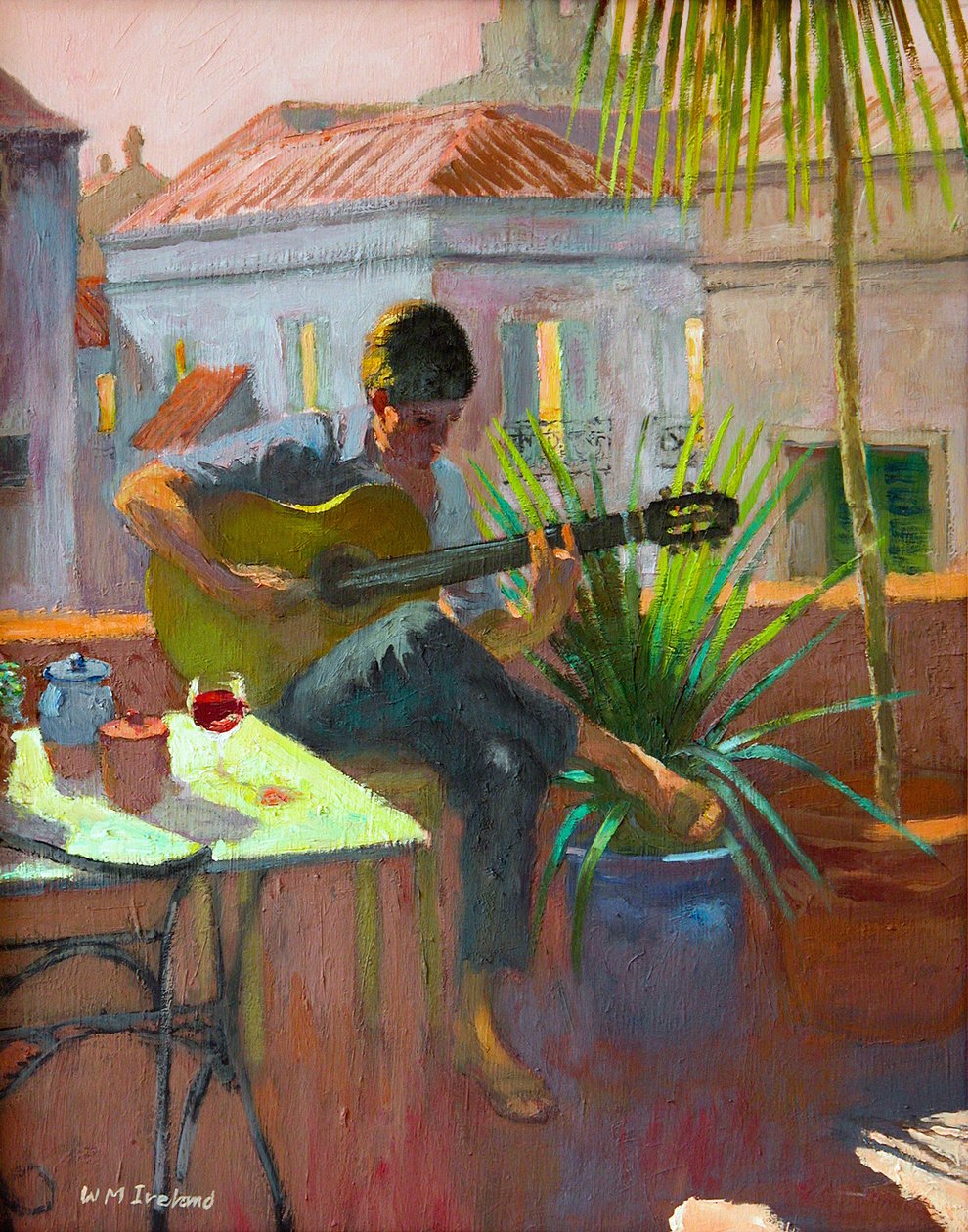 Evening Rooftop de William Ireland