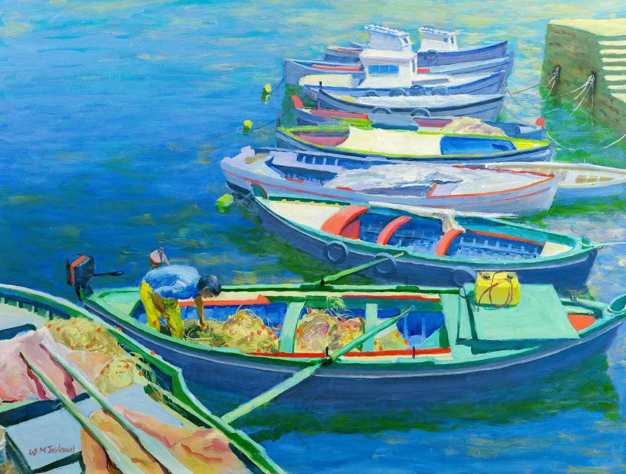 Barcos de pesca de William Ireland