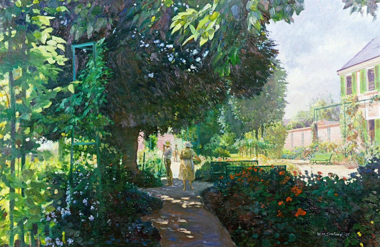 Jardim de Monet de William Ireland